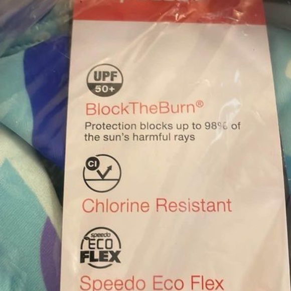 BRAND NEW girl speedo one piece swimsuit bathing suit swimming size 12 & 14 - Picture 7 of 7